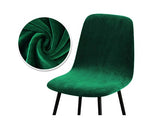 Housse de chaise <br> Velours Vert