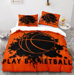 Housse de Couette <br> Basketball Orange