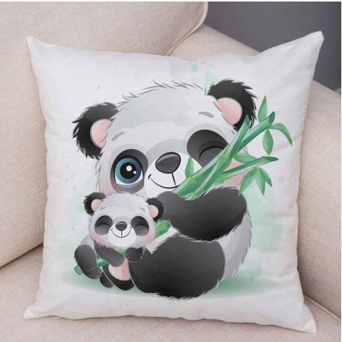 Peluche Coussin Siège Panda