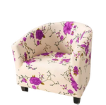 Housse fauteuil Cabriolet <br> Fleurie Violet