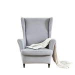 Housse fauteuil <br> Extensible Grise