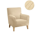 Housse fauteuil <br> Imperméable Crème